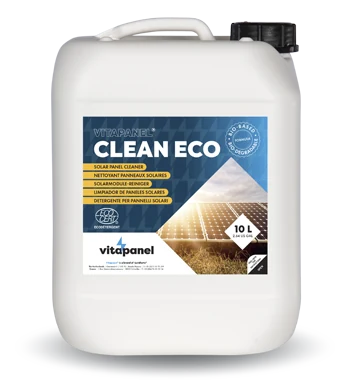 La tanica da 10 litri di Vitapanel Clean ECO